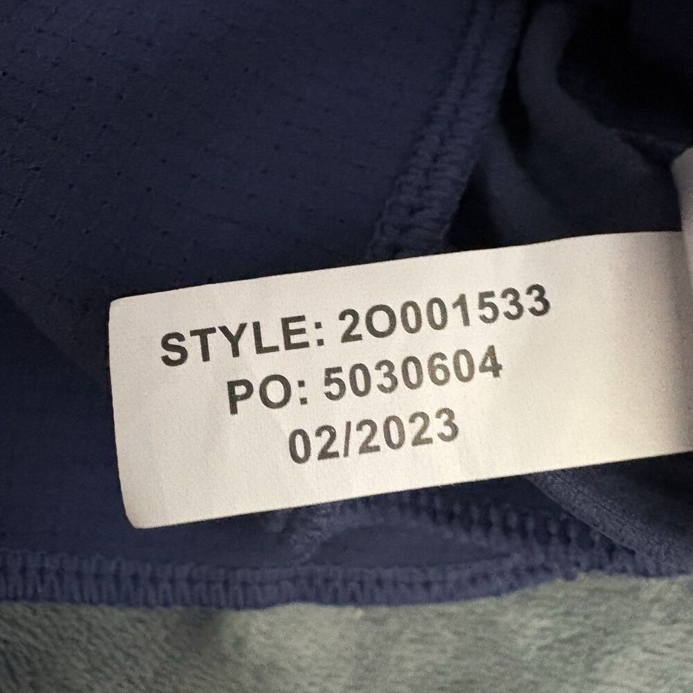 Vineyard Vines Performance Vest Mens Small Navy Full Zip Athleisure - Picture 10 of 10